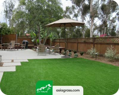 خرید چمن مصنوعی برای حیاط خانه