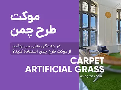 موکت طرح چمن