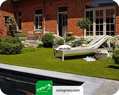 چمن مصنوعی برای باغ